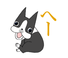 BostonTerrier Bunta 2 sticker #9727808