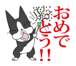 BostonTerrier Bunta 2 sticker #9727820