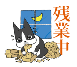 BostonTerrier Bunta 2 sticker #9727823