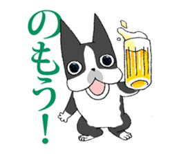 BostonTerrier Bunta 2 sticker #9727826