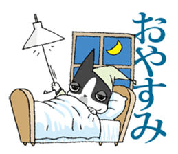 BostonTerrier Bunta 2 sticker #9727829