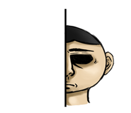 White Eyed People 2 sticker #9728674