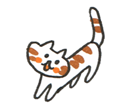 Life of me and a cat sticker #9729177