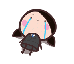 Office Lady straight face sticker #9729414