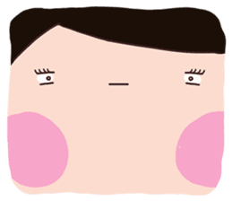 Office Lady straight face sticker #9729429