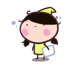 Office Lady straight face sticker #9729431