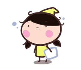 Office Lady straight face sticker #9729431