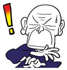 funky old man 2 sticker #9729675