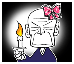 funky old man 2 sticker #9729678