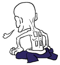 funky old man 2 sticker #9729679