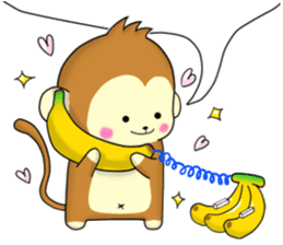 The cute monkey 3rd sticker #9729792