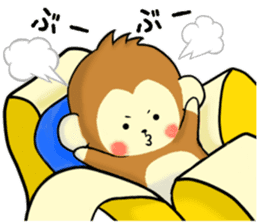 The cute monkey 3rd sticker #9729804