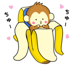 The cute monkey 3rd sticker #9729807