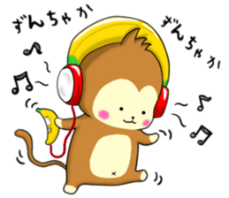 The cute monkey 3rd sticker #9729825