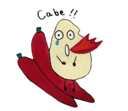 Nasi-chan sticker #9729972