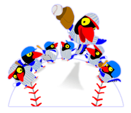 Baseball Magpies sticker #9730072