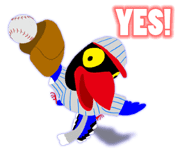 Baseball Magpies sticker #9730089