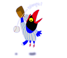 Baseball Magpies sticker #9730097