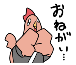 Chicken Sticker of Kochi sticker #9730442