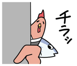 Chicken Sticker of Kochi sticker #9730451