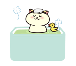 Ugly but cute! tortoiseshell cat, Mike sticker #9730650