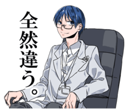 girl cartoon character STICKER sticker #9730757