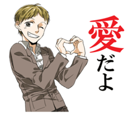 girl cartoon character STICKER sticker #9730765