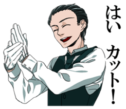 girl cartoon character STICKER sticker #9730775