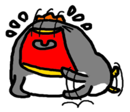 FAT EMPEROR PENGUIN 2 sticker #9730985