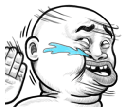 Skinhead chairman (For overseas) sticker #9731046