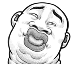 Skinhead chairman (For overseas) sticker #9731048