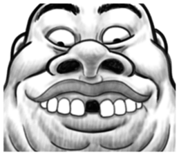 Skinhead chairman (For overseas) sticker #9731053