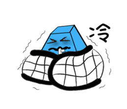 Square head two teeth (everyday life) sticker #9731244