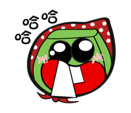 Square head two teeth (everyday life) sticker #9731276