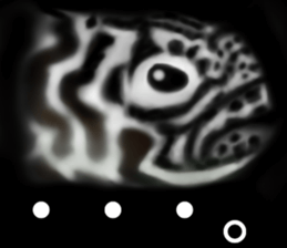 Heteroconger hassi of the darkness sticker #9731615