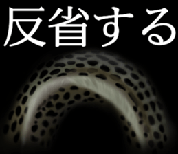 Heteroconger hassi of the darkness sticker #9731618