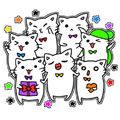 seven rainbow cats part3