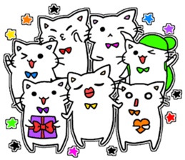 seven rainbow cats part3 sticker #9732271