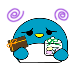 Events Hen round pen spring sticker #9732567