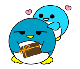 Events Hen round pen spring sticker #9732568