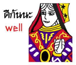 Lucky Cards J-Q-K sticker #9732755