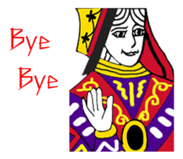 Lucky Cards J-Q-K sticker #9732759