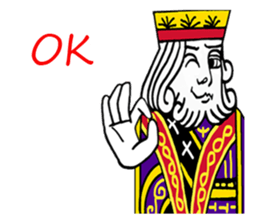 Lucky Cards J-Q-K sticker #9732777