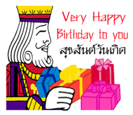 Lucky Cards J-Q-K sticker #9732790