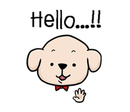 Dicky the Politely Dog sticker #9732872