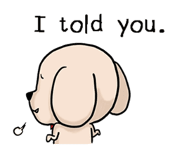 Dicky the Politely Dog sticker #9732885