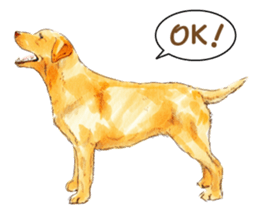 Team Lab Labrador! sticker #9732992