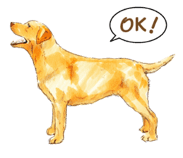 Team Lab Labrador! sticker #9732992