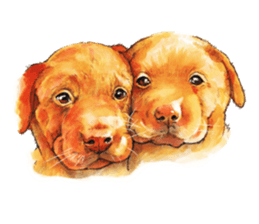 Team Lab Labrador! sticker #9733000