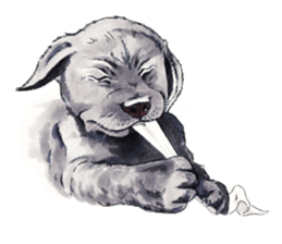 Team Lab Labrador! sticker #9733004